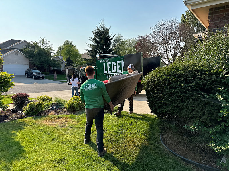 How do you get rid of a large piece of cardboard?