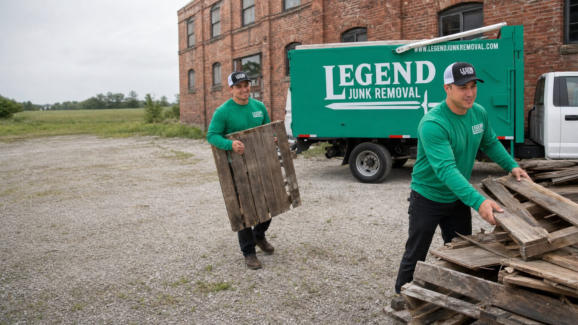 Pallet Removal Millwood in Spokane