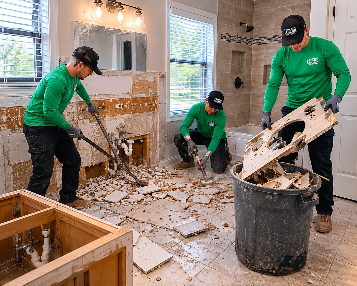 Bathroom Demolition Services in Spokane