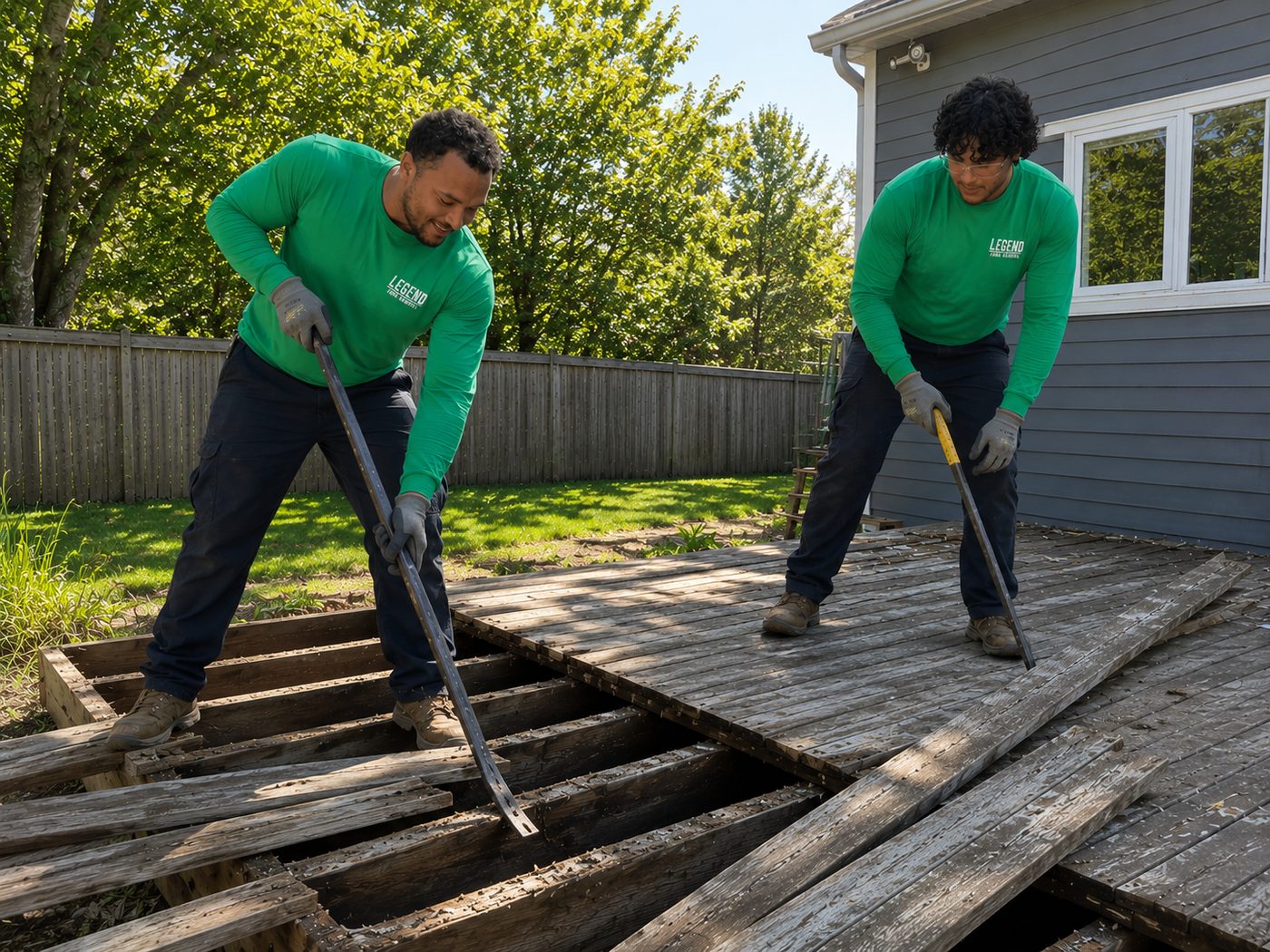 Deck Removal in Spokane