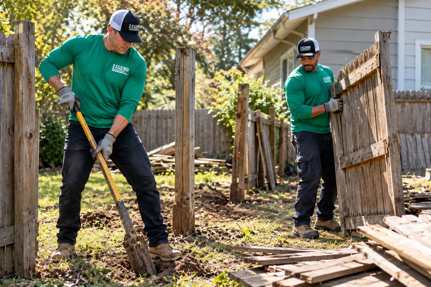 Fence Removal Services in Spokane