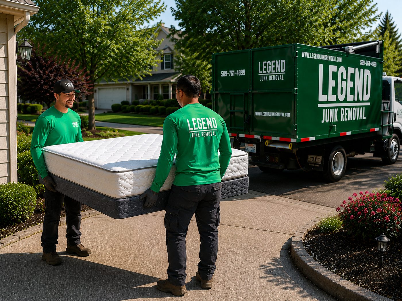 Mattress removal in Spokane