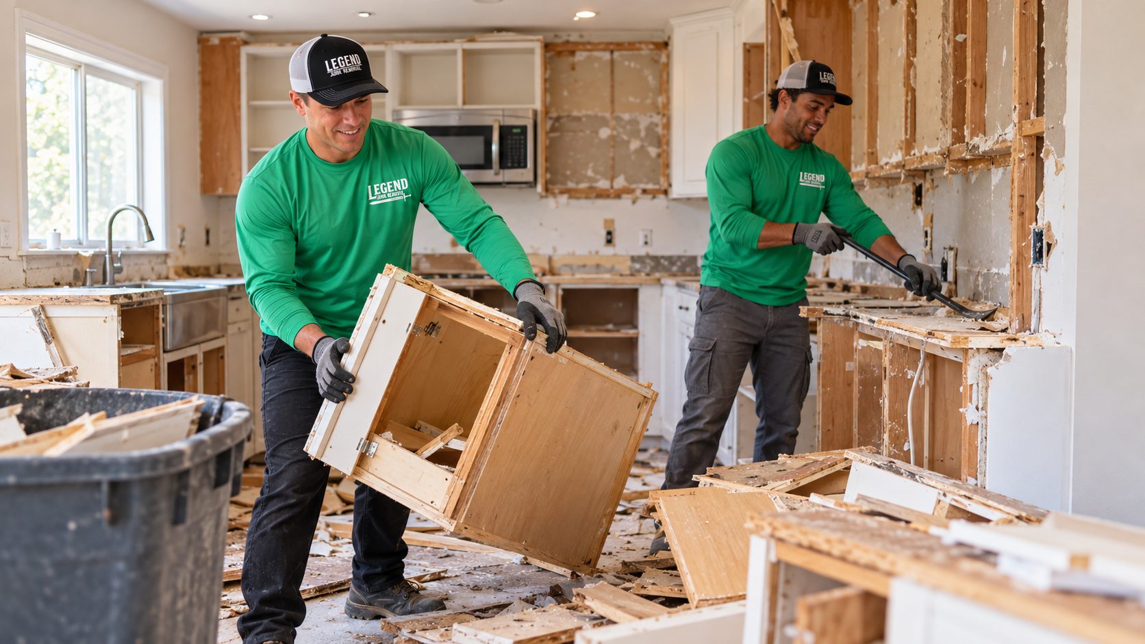 Kitchen Demolition Millwood in Spokane